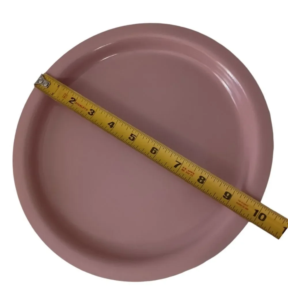 KASEN Melamine Salad Set Pink Large Bowl 4 Small Bowls 4 Plates‎ Peter Pan MCM